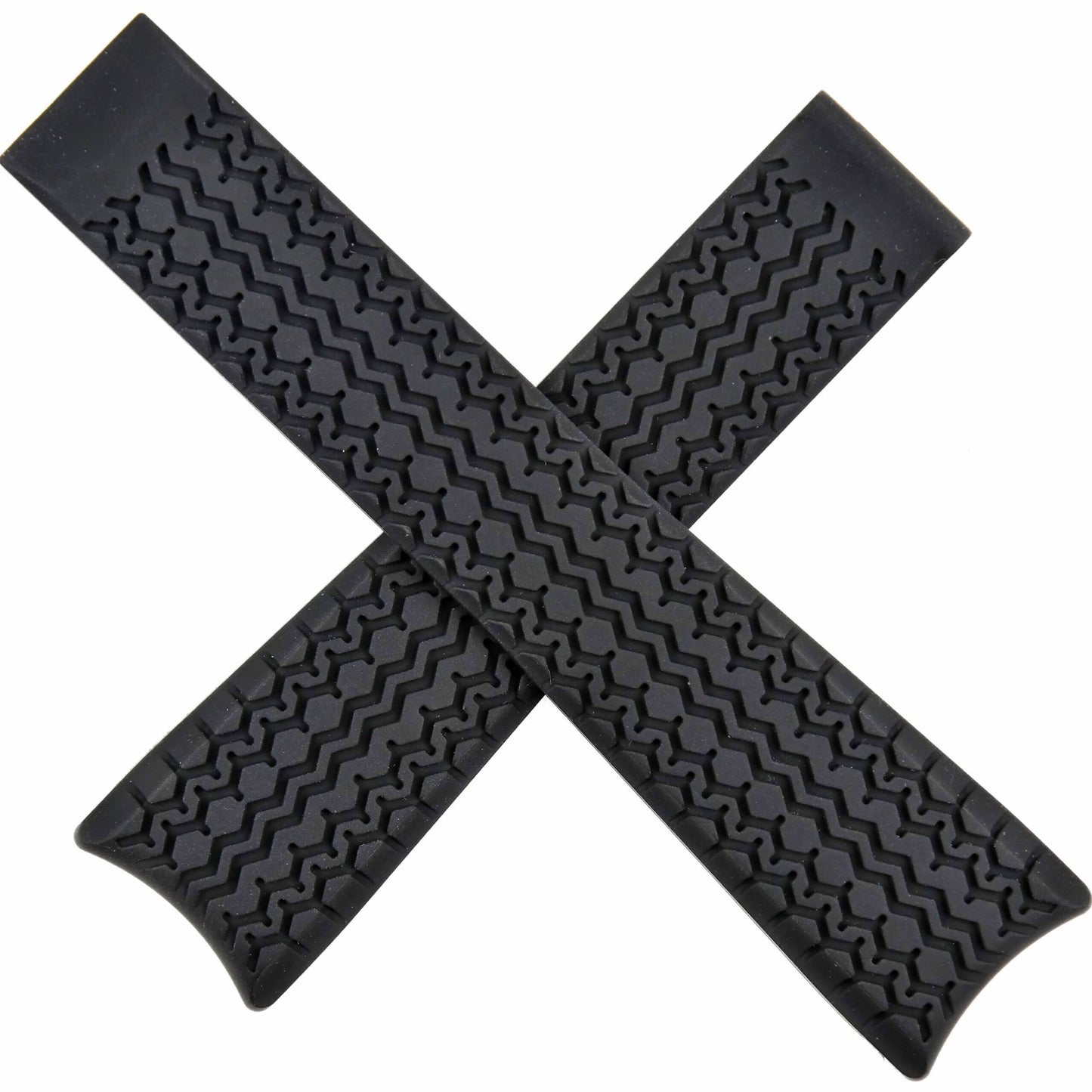 TAG Heuer Carerra FT6033 CAR2A12 Black Rubber Strap 22mm - Genuine OEM