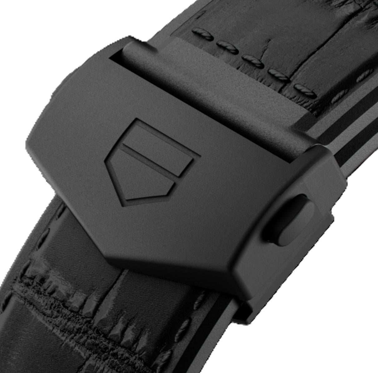 TAG Heuer FC5095 Carrera CAR5A8D Satin-finished titanium Deployment Clasp / Folding Buckle 22mm - Genuine OEM