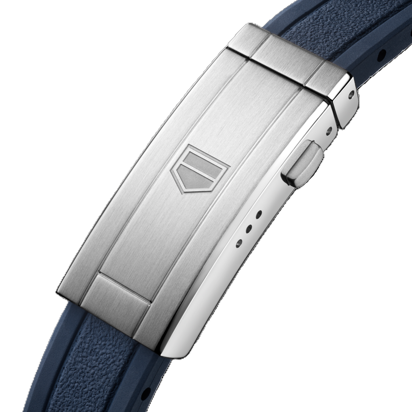 TAG Heuer FC5101 Aquaracer Premium WBP2450 Polished and Satin-finished steel Deployment Clasp / Folding Buckle 13.5mm - Genuine OEM