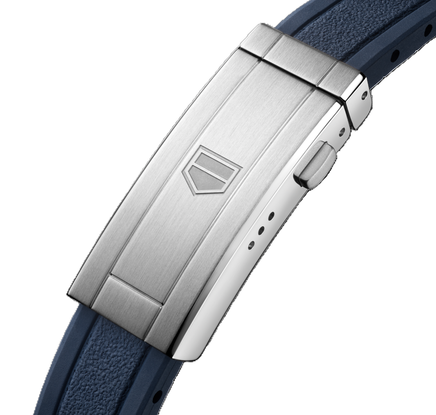 TAG Heuer FC5101 Aquaracer Premium WBP2450 Polished and Satin-finished steel Deployment Clasp / Folding Buckle 13.5mm - Genuine OEM