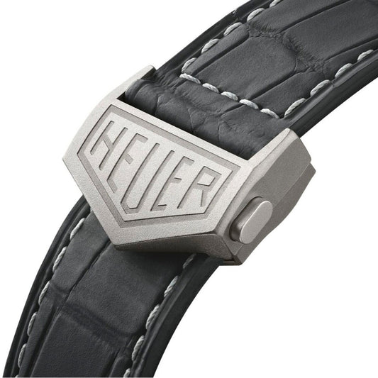 TAG Heuer FC5104-01 Monaco CAW218B Micro-blasted Titanium Deployment Clasp / Folding Buckle 18mm - Genuine OEM