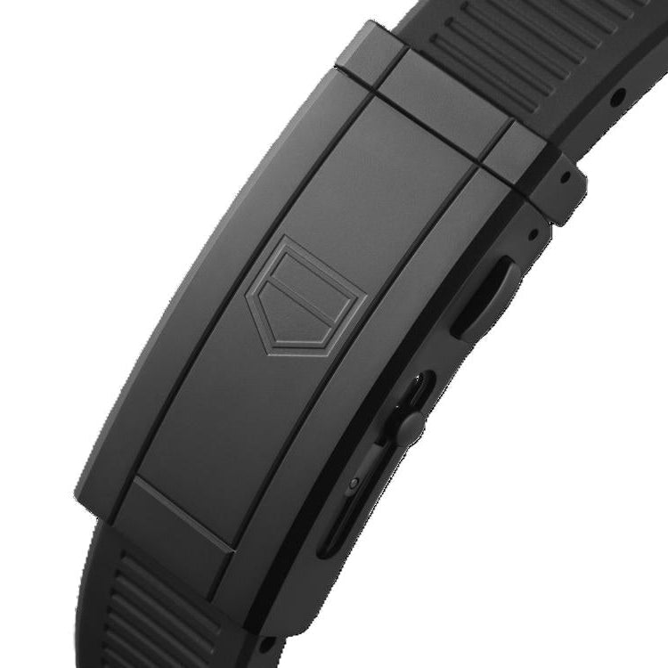 TAG Heuer FC5105 Aquaracer Premium WBP201D Micro-blasted Black DLC Steel Deployment Clasp / Folding Buckle 18mm - Genuine OEM