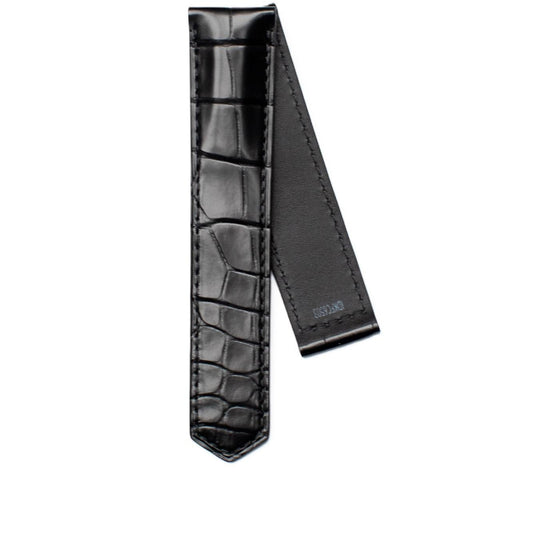 TAG Heuer Carrera FC6502 WBN2013 Black Alligator Strap 21.5mm - Genuine OEM