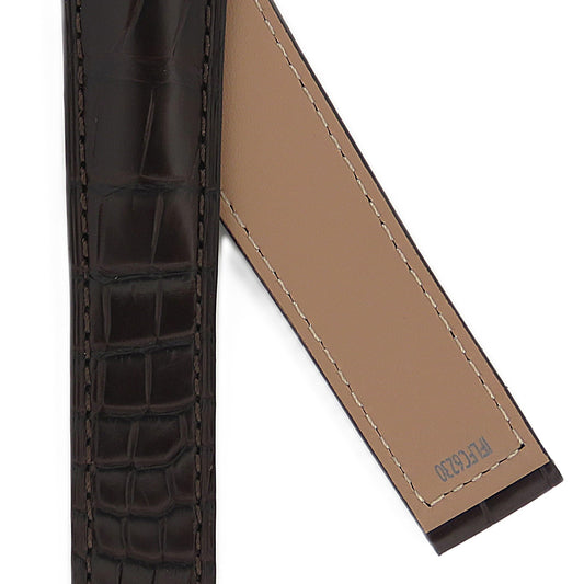 TAG Heuer Grand Carrera FC6230 WAV511B Brown Alligator Leather Strap 20.5mm - Genuine OEM