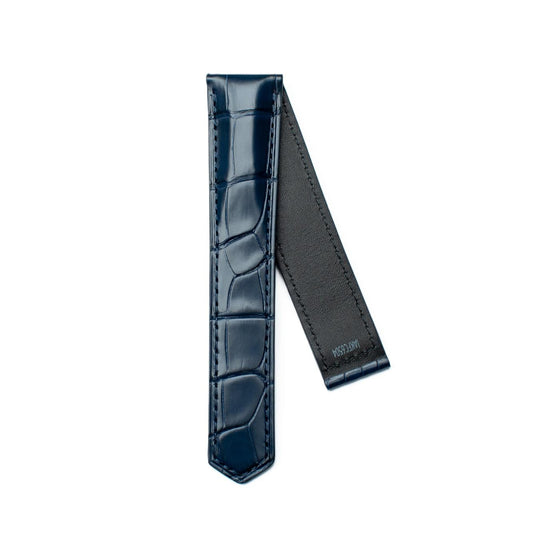 TAG Heuer Carrera FC6504 WBN2112 Blue Alligator Strap 20.5mm - Genuine OEM