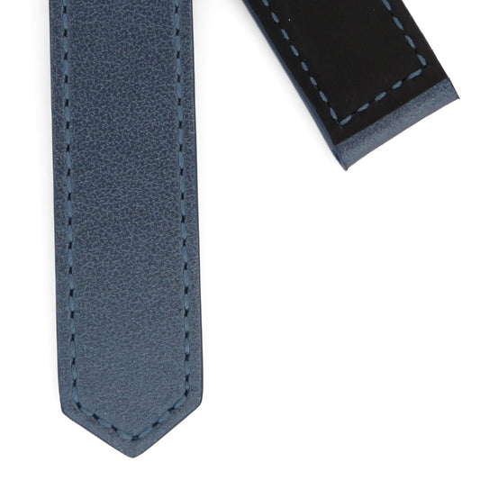 TAG Heuer Connnected FC6523 SBR8010 Blue Calfskin Strap 21.09mm - Genuine OEM