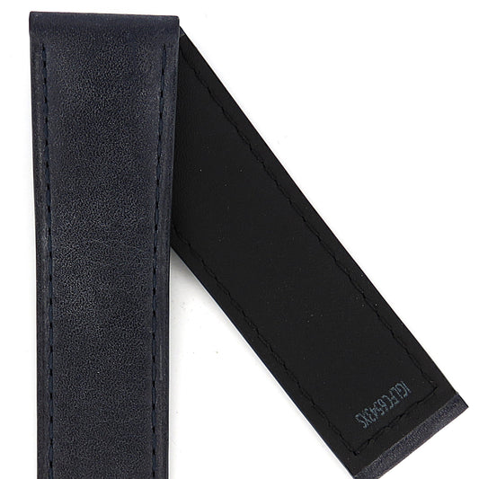 TAG Heuer Carrera FC6543XS CBN201D Blue Calfskin Extra Short Strap 22mm - Genuine OEM