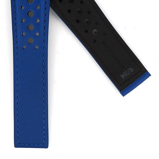 TAG Heuer Monaco FC6548 CAW218C Blue Calfskin Strap 18.2mm - Genuine OEM