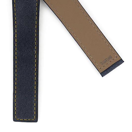 TAG Heuer Monaco FC6551XL CAW218D Blue Calfskin Extra Long Strap 22mm - Genuine OEM
