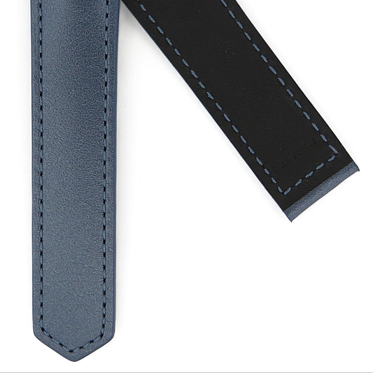 TAG Heuer Carrera FC6560 CBS2210 Blue with blue stitching Calfskin Strap 20.50mm - Genuine OEM