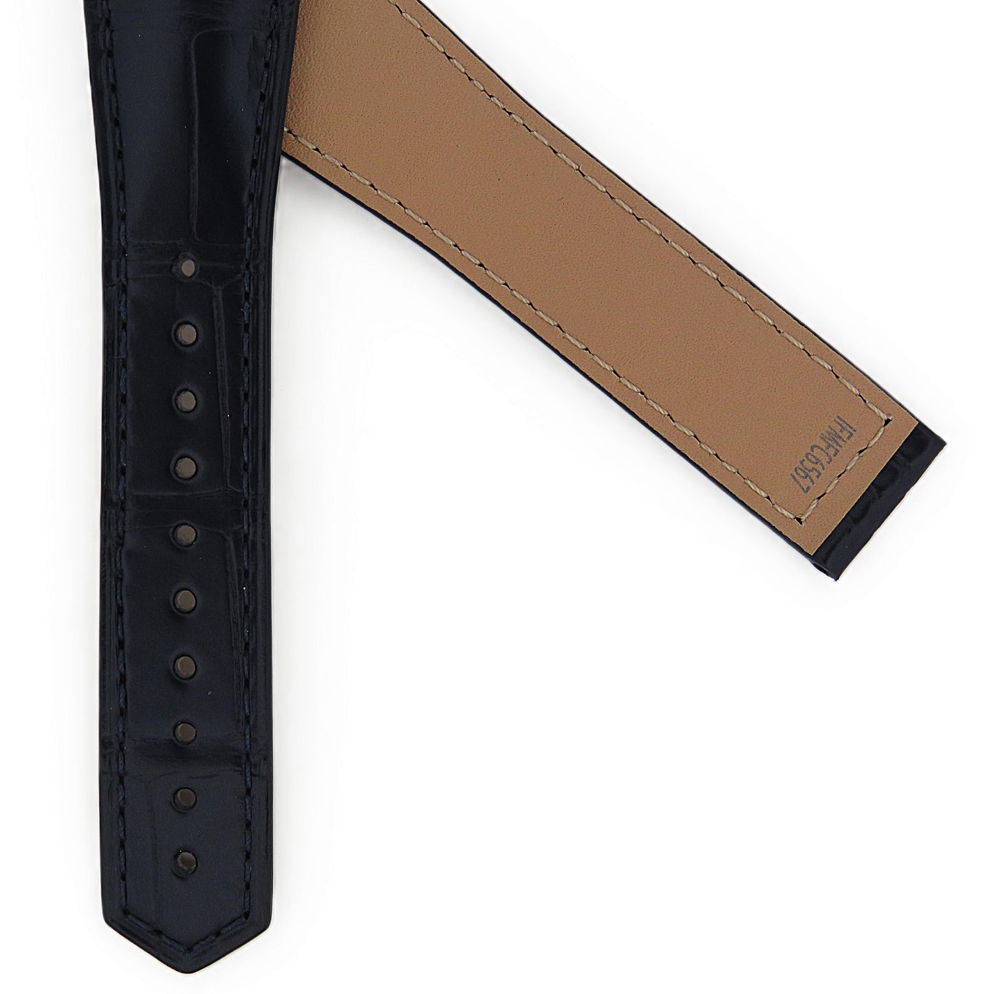 TAG Heuer Carrera FC6567 CBS2214 Blue Alligator Strap 20.5mm - Genuine OEM