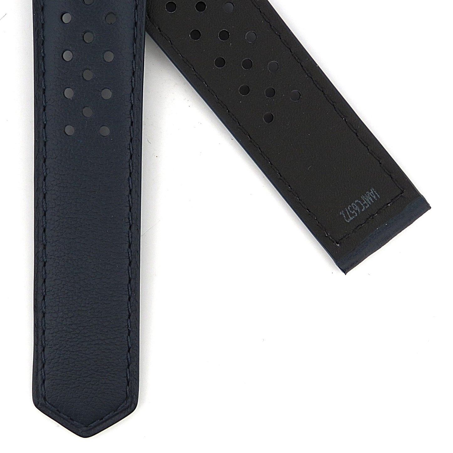 TAG Heuer Carrera FC6572 CBS5013 Blue with blue Stitching Calfskin Strap 22mm - Genuine OEM
