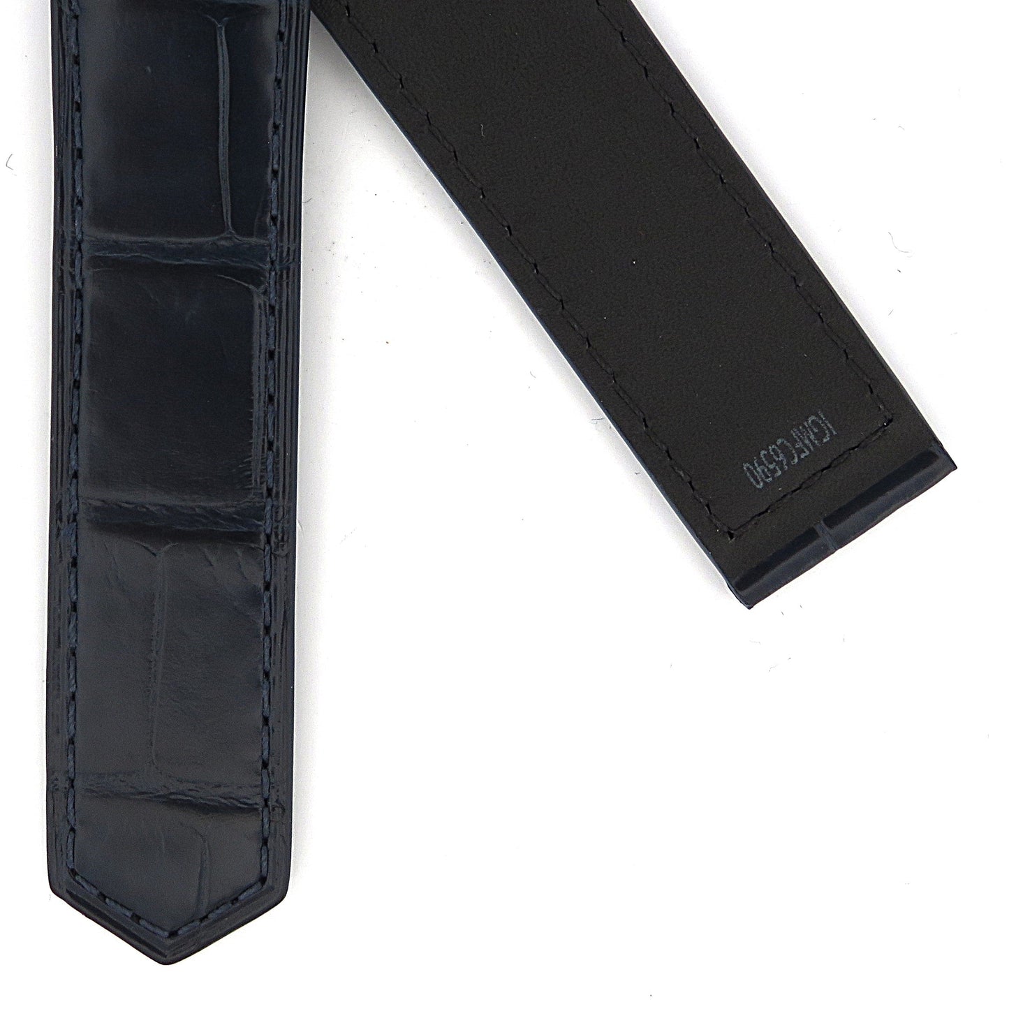 TAG Heuer Carrera FC6590 CBS5013 Blue Alligator with blue stitching Strap 22mm - Genuine OEM