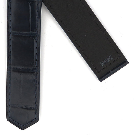 TAG Heuer Carrera FC6590 CBS5013 Blue Alligator with blue stitching Strap 22mm - Genuine OEM