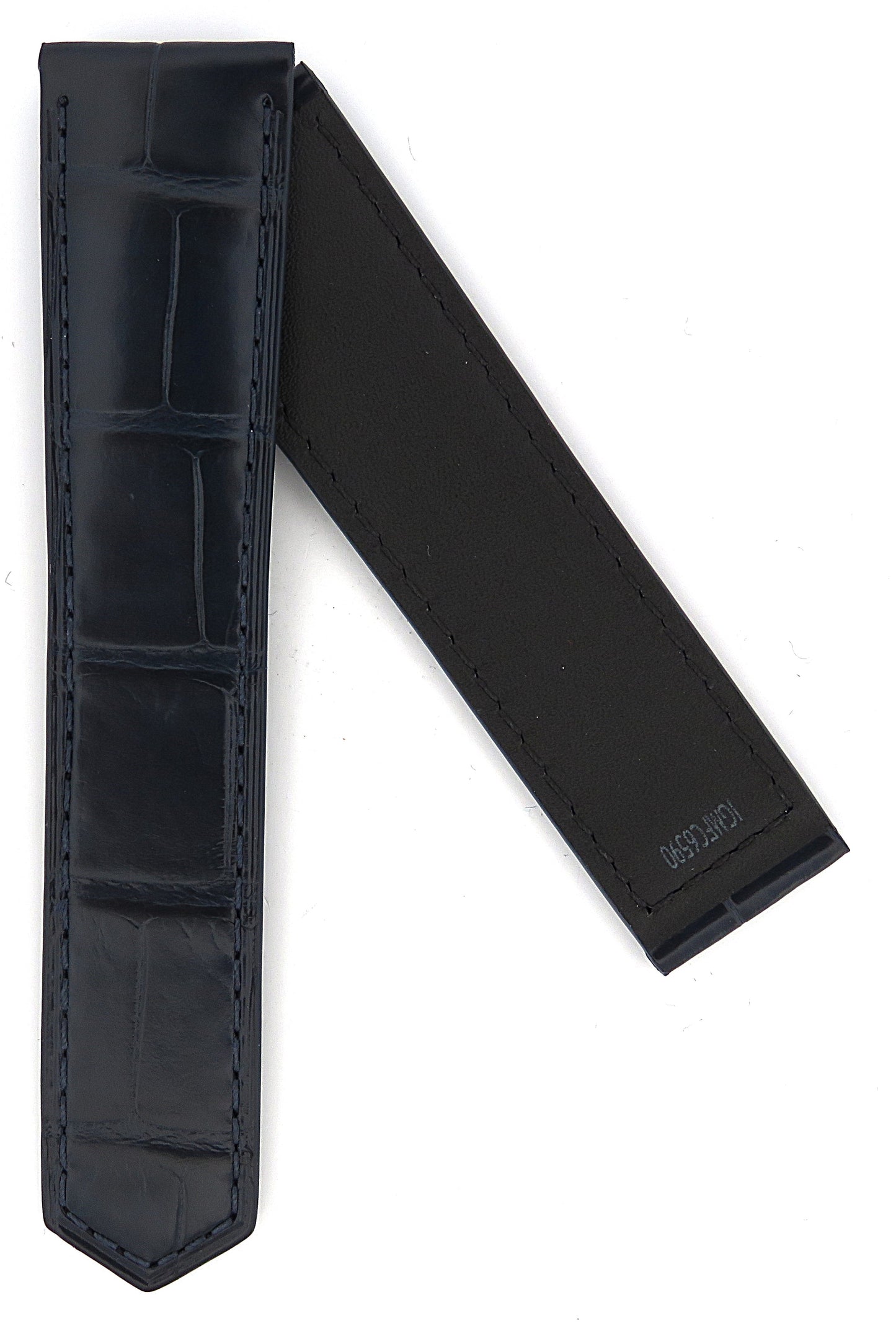 TAG Heuer Carrera FC6590 CBS5013 Blue Alligator with blue stitching Strap 22mm - Genuine OEM