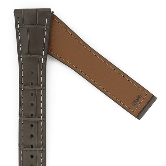 TAG Heuer Carrera FC6599 CBS2214 Grey Alligator Strap 20.5mm - Genuine OEM
