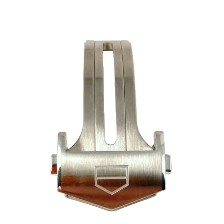 TAG Heuer FC5090 Connected SBG8A10 Satin-finished / polished steel Deployment Clasp / Folding Buckle 20mm - Genuine OEM