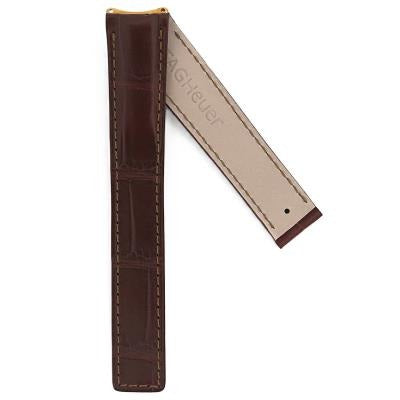 TAG Heuer FC6069 WH524 6000 Alligator Strap Brown 17.8mm - Genuine OEM