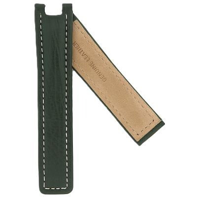 TAG Heuer S/EL FC6143 CG1110-0 Green Calfskin Strap 20.10mm - Genuine OEM