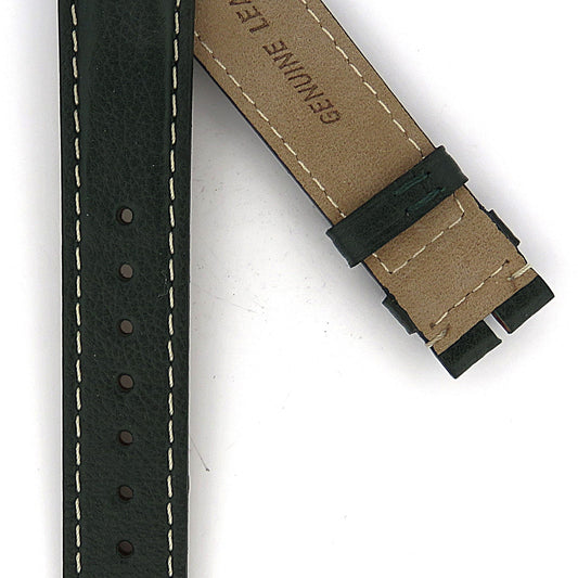 TAG Heuer New 2000 FC8083 WK1210 Green Calfskin Strap 18mm - Genuine OEM