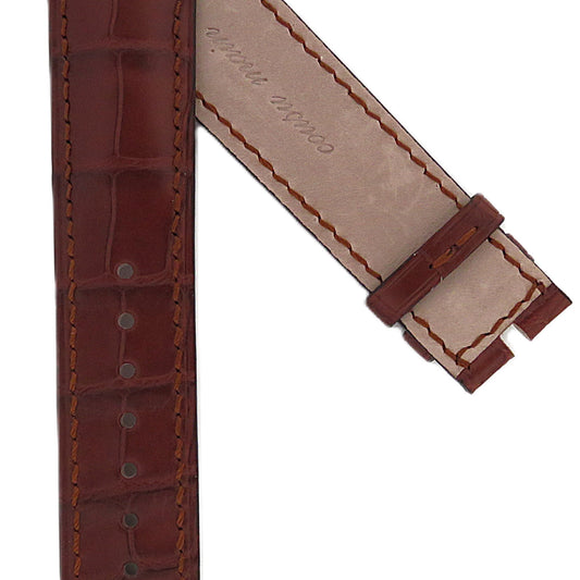 TAG Heuer Carrera FC8146 CR514A Gold Alligator Strap 20mm - Genuine OEM