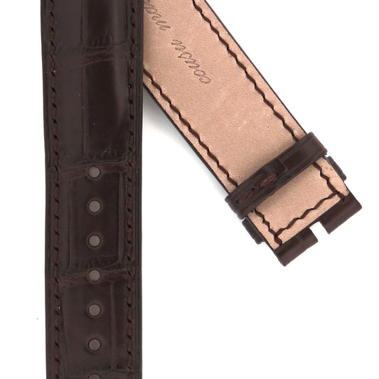 TAG Heuer Carrera FC8164 CV5041 Chestnut Alligator Strap 20mm - Genuine OEM