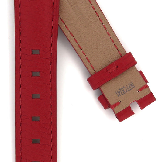 TAG Heuer Formula 1 FC8241 WBJ1312 Red Calfskin Strap 17.5mm - Genuine OEM