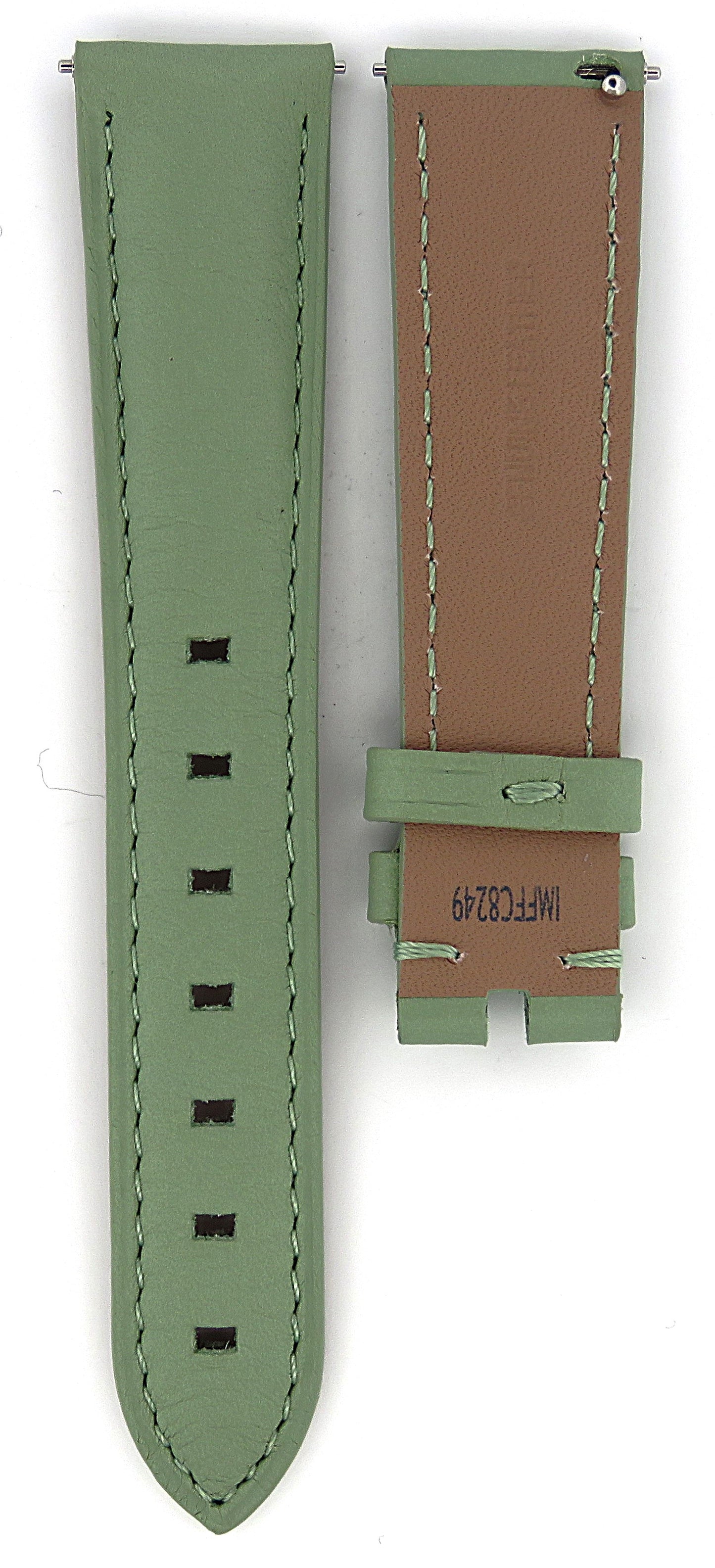 TAG Heuer Formula 1 FC8249 WBJ1312 Green Calfskin Strap 17.5mm - Genuine OEM