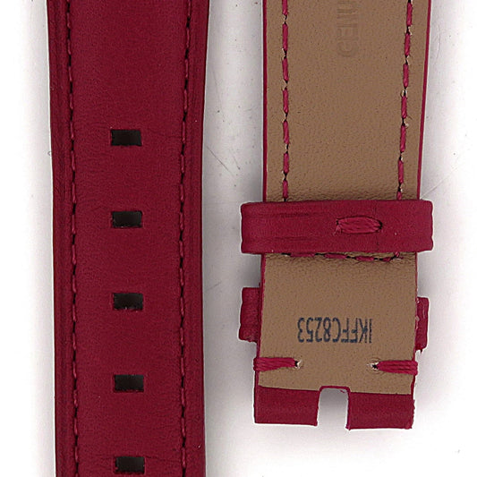 TAG Heuer Formula 1 FC8253 WBJ1312 Raspberry Red Calfskin Strap 17.5mm - Genuine OEM
