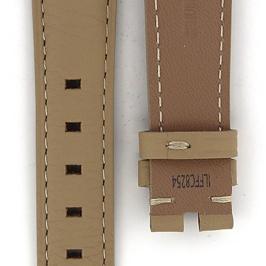 TAG Heuer Formula 1 FC8254 WBJ1312 Beige Calfskin Strap 17.5mm - Genuine OEM