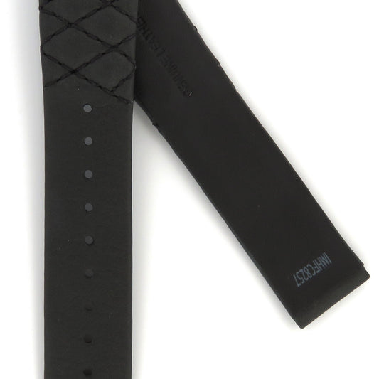 TAG Heuer Carrera FC8257 WBK1310 Blued Black Quilted Calfskin Strap 18mm - Genuine OEM