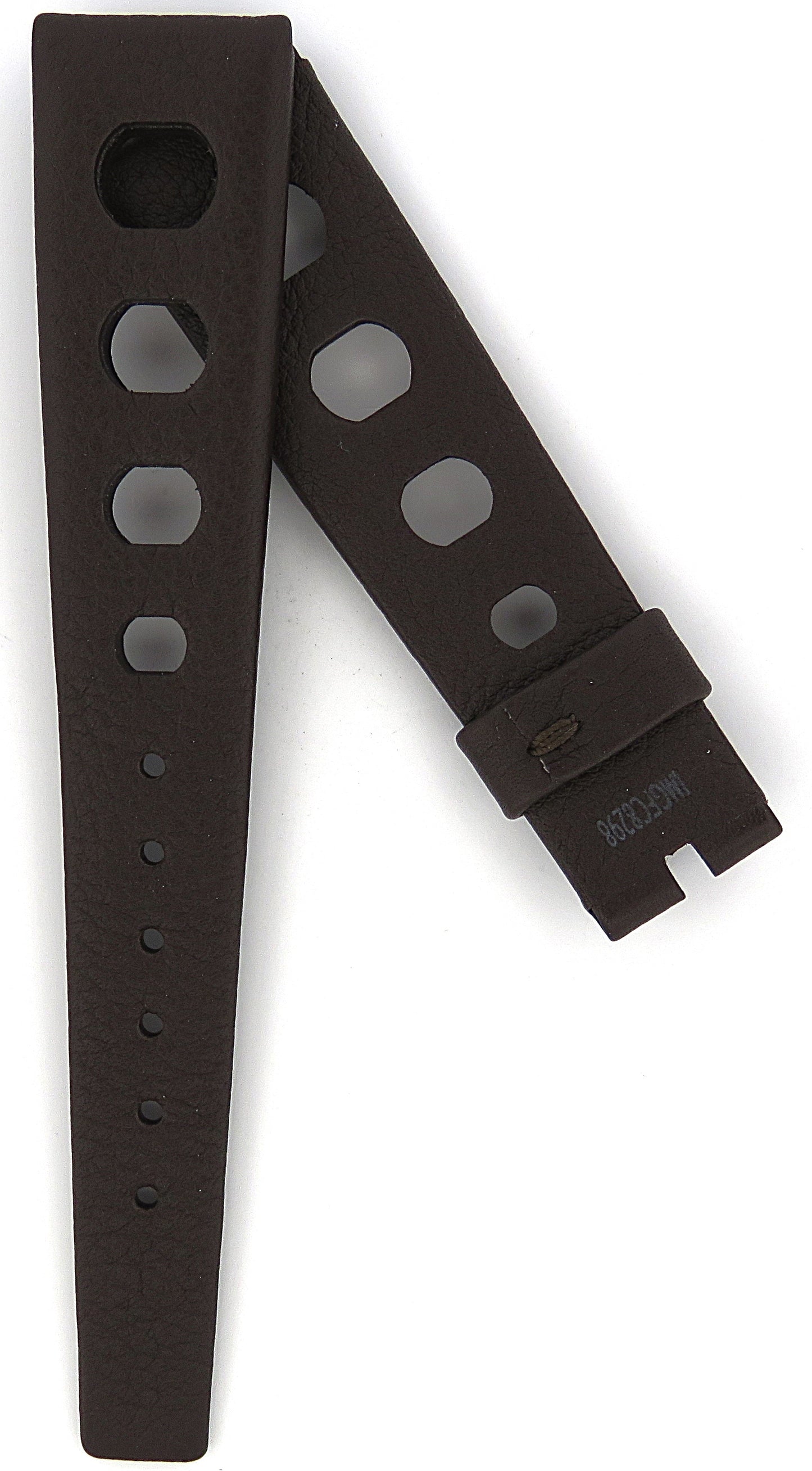 TAG Heuer Vintage Autavia FC8298 Brown with Large Holes Calfskin Strap 20mm - Genuine OEM
