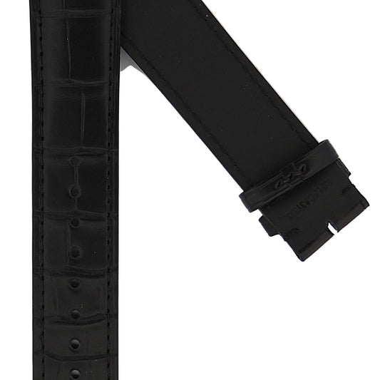 TAG Heuer Carrera FC8313XL CBN2044 Black Alligator Extra Long Strap 22mm - Genuine OEM