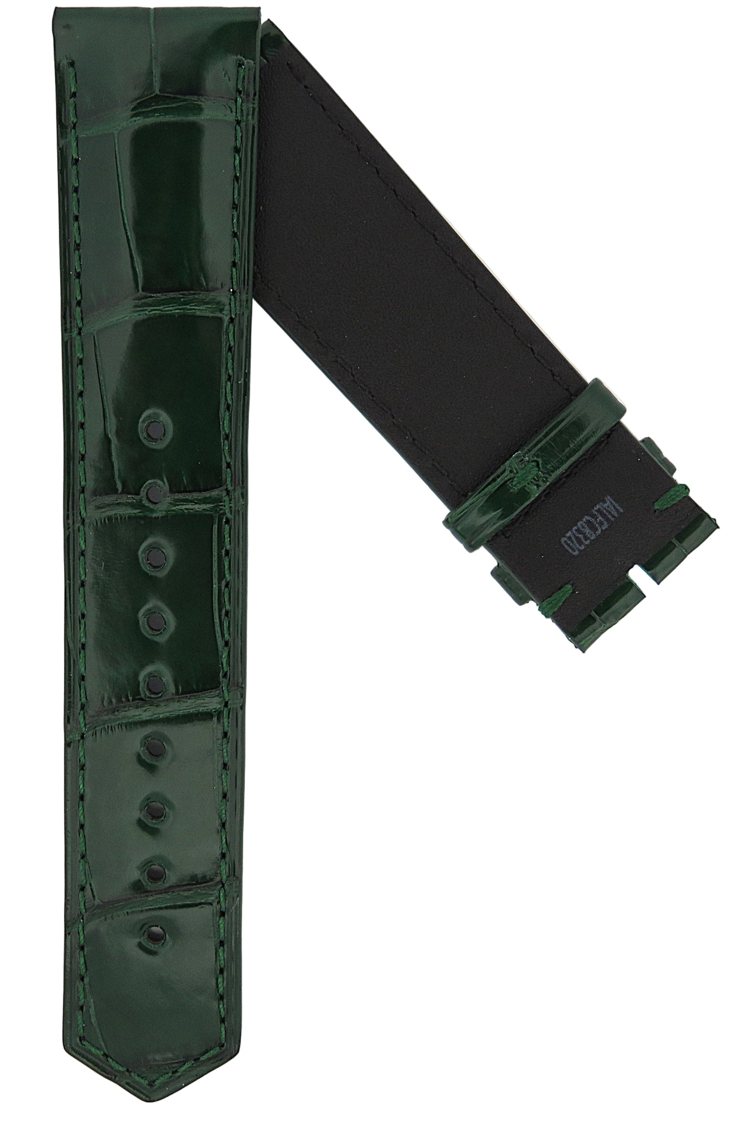 TAG Heuer Carrera FC8320 CBN2046 Green Alligator Strap 22mm - Genuine OEM