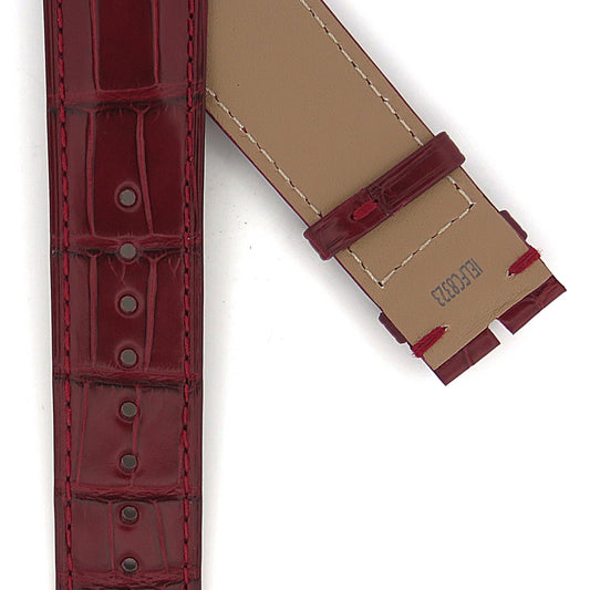 TAG Heuer Carrera FC8323 CBN2048 Red Alligator Strap 22mm - Genuine OEM