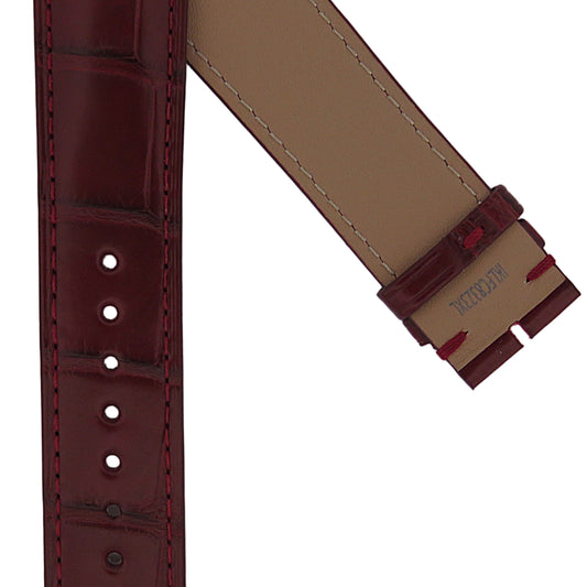 TAG Heuer Carrera FC8323XL CBN2048 Red Alligator Strap 22mm - Genuine OEM