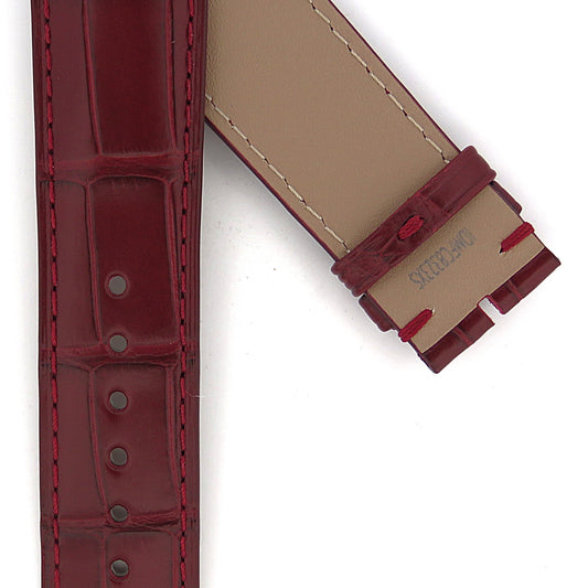 TAG Heuer Carrera FC8323XS CBN2048 Red Alligator Strap 22mm - Genuine OEM