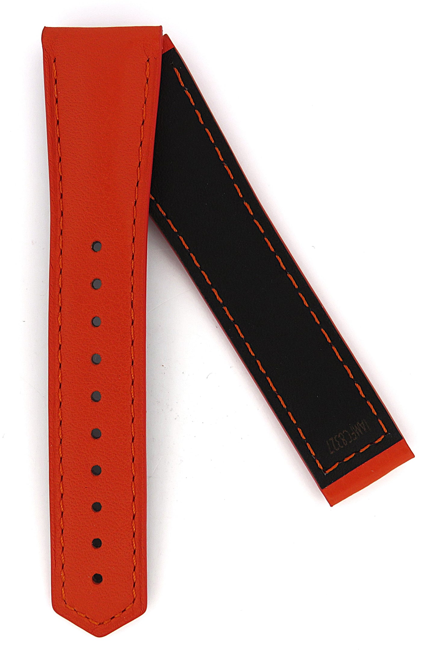 TAG Heuer Carrera FC8327 WBN2310 Orange Calfskin Strap 19mm - Genuine OEM