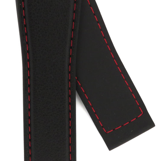 TAG Heuer Connected Modular FT6160 SBF8A8029 Black Rubber Strap 22mm - Genuine OEM