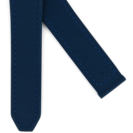 TAG Heuer Monaco FT6261 CBL2188 Blue Rubber and Calfskin Strap 22mm - Genuine OEM