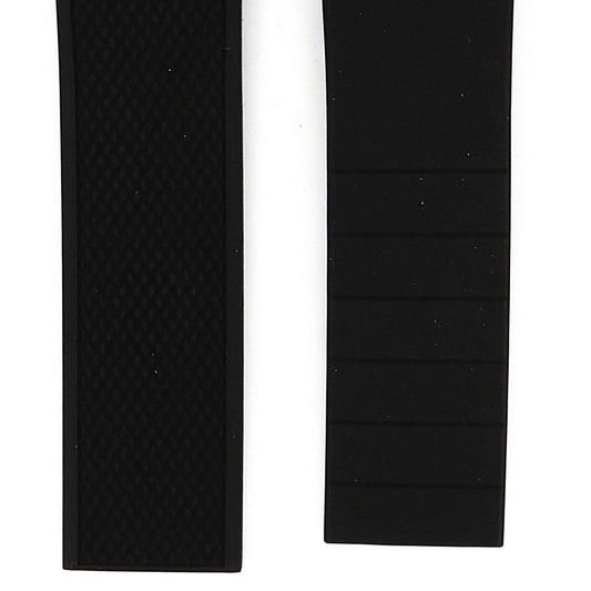 TAG Heuer Carrera FT6293 CBS2014 Black Rubber Strap 22mm - Genuine OEM