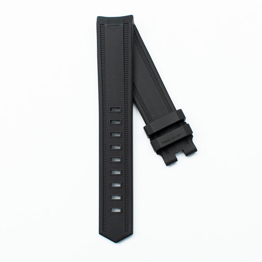 TAG Heuer Aquaracer Premium FT8021 WAY1110 Black Rubber Strap 20.5mm - Genuine OEM