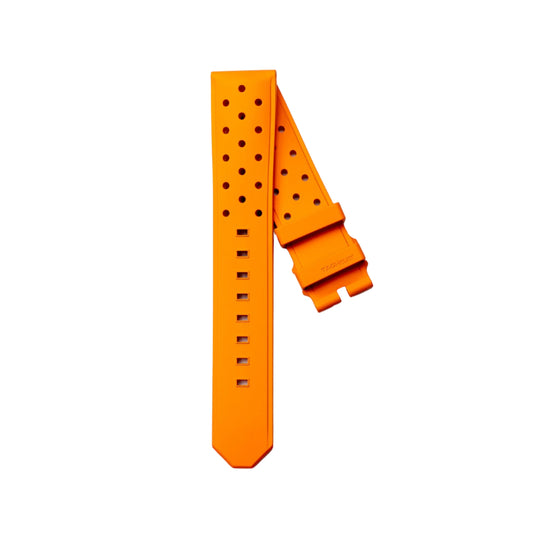 TAG Heuer Formula 1 FT8028 CAZ1014 Orange Rubber Strap 21.5mm - Genuine OEM