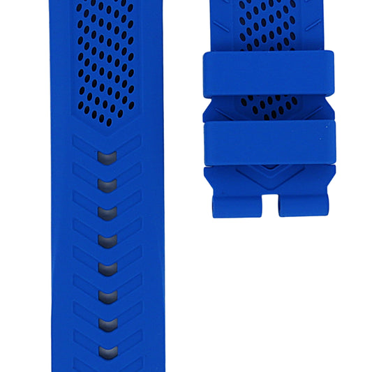 TAG Heuer Connected E5 FT8070 SBT8A10 Blue Rubber Strap 22mm - Genuine OEM