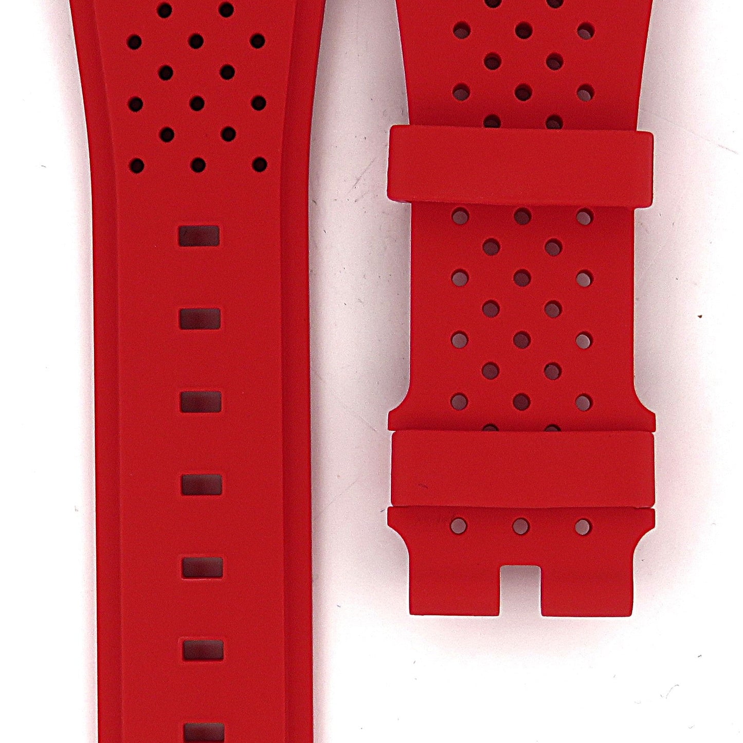 TAG Heuer Connected Modular 41 FTX8033 SBF818000 Red Rubber Strap 20mm - Genuine OEM