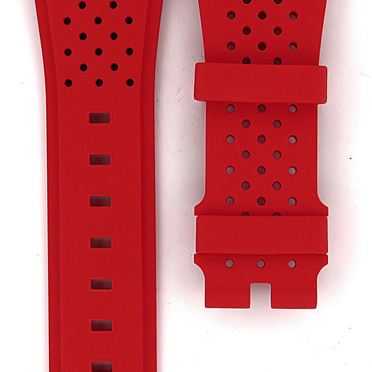 TAG Heuer Connected Modular 41 FTX8033 SBF818000 Red Rubber Strap 20mm - Genuine OEM