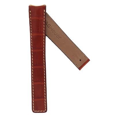 TAG Heuer FC6073 WH524 6000 Alligator Strap Light Brown 17.8mm - Genuine OEM