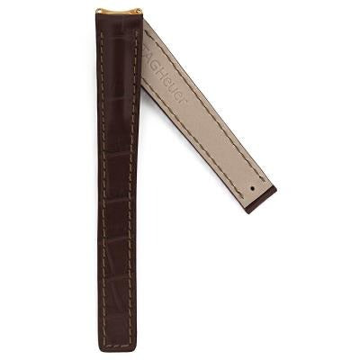 TAG Heuer FC6080 WH234 6000 Alligator Strap Brown 14.5mm - Genuine OEM