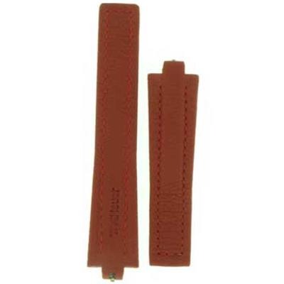 TAG Heuer Kirium FC6114 CL1110 Red Calfskin Strap 17mm - Genuine OEM