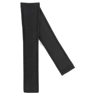 TAG Heuer Carrera CAR5A50 FC6319 Black Alligator Leather Strap 22mm - Genuine OEM